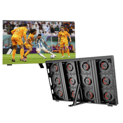IJzeren of aluminium kast Led-scherm stadion met helderheid 5000-8000cd/m2