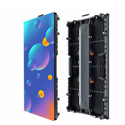 Snelle en gemakkelijke installatie Huur LED-scherm met vernieuwingspercentage IP65 10 kg