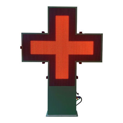 960x960mm Full Color Outdoor LED Cross Display Voor apotheek op maat