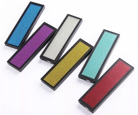 Vibrant enkelkleurig LED-display met Bluetooth-besturing 12x48 pixels