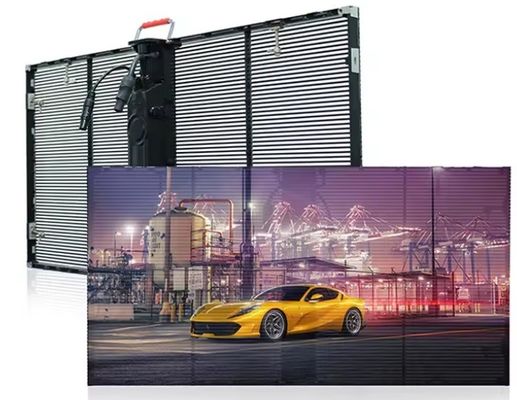 1000x500mm Transparent Led Video Wall 4500cd Helderheid Voor Indoor Event
