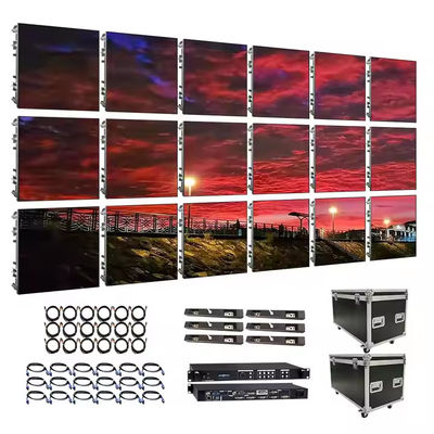 1R1G1B1W Buitenverhuur LED-scherm SMD1921 Led achtergrond Verhuur