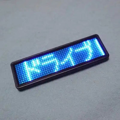 Bluetooth Control LED Naam Badge IP31 Klasse Lithium Polymer Batterij Geactiveerd
