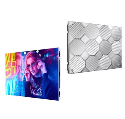 Ultra dunne vaste indoor advertentie Led Display Screen Front Service Full Color P1.86