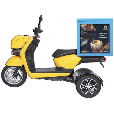 LED-afleveringsdoos display, take-out doos scherm, take-out dozen teken LED met P2.5 model voor motorfiets