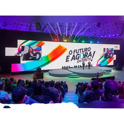 Ervaar de toekomst van visuele technologie met Rgb 1R1G1B LEDs SMD3535 Mbi 5124 Rental LED Display